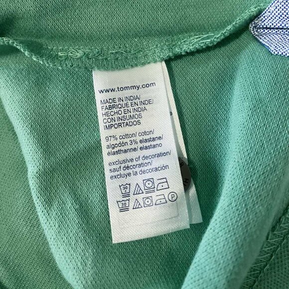NWT XS S M XXL Tommy Hilfiger THFLEX SLIM FIT POLO 78E9892 312 - Picture 5 of 5